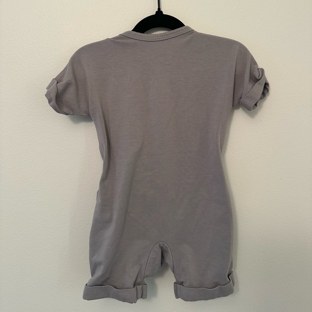 Bonsie Gray Skin to Skin Romper - Picture 3 of 3